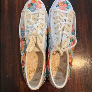 Keds Triple Kick Rifle Paper Co. Platform Sneaker - Women's 8.5